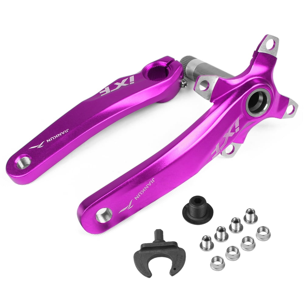 kbxstart Bike Crank Arm Set Mountain Bike Crank Arm Set 170mm 104 BCD Sprocket with Bottom Bracket Kit and Chainring Bolts MTB BMX Road Bicycle FSA Compatible with Shimano